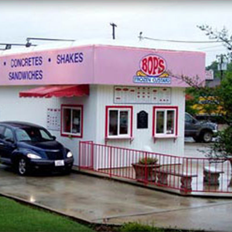 Locations Bop's Frozen Custard